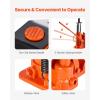 imageVEVOR Air Hydraulic Bottle Jack 20 Ton40000 LBS All Welded Bottle Jack 104197 inch Lifting Range Manual Handle and Air Pump for Car Pickup Truck RV Auto Repair Industrial Engineering12T Pneumatic Type