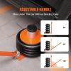imageVEVOR Air Jack 6 Ton13000 lbs Quadruple Bag Air Jack Lift up to 265quot with Heightened Column ampamp Adjustable Handle Thick Rubber Pad 25 S Fast Lifting Pneumatic Jack for Car SUV Pickup Truck6Thigh 265in