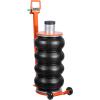 imageVEVOR Air Jack 6 Ton13000 lbs Quadruple Bag Air Jack Lift up to 265quot with Heightened Column ampamp Adjustable Handle Thick Rubber Pad 25 S Fast Lifting Pneumatic Jack for Car SUV Pickup Truck6Thigh 265in