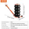 imageVEVOR Air Jack 6 Ton13000 lbs Quadruple Bag Air Jack Lift up to 265quot with Heightened Column ampamp Adjustable Handle Thick Rubber Pad 25 S Fast Lifting Pneumatic Jack for Car SUV Pickup Truck6Thigh 265in