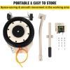 imageVEVOR Air Jack 6 Ton13000 lbs Quadruple Bag Air Jack Lift up to 265quot with Heightened Column ampamp Adjustable Handle Thick Rubber Pad 25 S Fast Lifting Pneumatic Jack for Car SUV Pickup Truck5T Long Handle