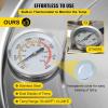 imageVEVOR Alcohol Still 5Gal20L Alcohol Distiller Stainless Steel Distillery Kit for Alcohol with Copper Tube Home Brewing Kit Buildin Thermometer for DIY Whisky Wine Brandy3Gal