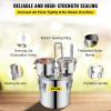 imageVEVOR Alcohol Still 8GAL30L Alcohol Distiller with Thumper Keg Distillery Kit for Alcohol with Copper Tube ampamp Buildin Thermometer ampamp Water Pump8Gal
