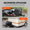 imageVEVOR Aluminum Alloy Tongue Box  Heavy Duty Trailer Storage with Lock Keys  Utility Tongue Box for Pickup Truck RV 29quotx162quotx18quot29 