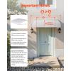 imageVEVOR Aluminum Awning 48 x 42 in Durable Window Awning Door Canopy Lightweight and Stable Aluminum Exterior Awnings Rain Snow Sunlight Protection for Door Entrance Windows Patio Porch48 x 42 inch