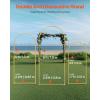 imageVEVOR Arch Backdrop Stand 6Ft 5Ft ampamp 4Ft Set of 3 Balloon Metal Arch Stand for Ceremony Gold Wedding Arch Backdrop Stand Fit for Birthday Party Baby Shower Graduations Holiday6ft 5ft 4ft