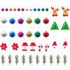 imageVEVOR Artificial Cedar Topiary Tree 48 inch Tall 2 Pieces with Extra Leaves ampamp Pot Faux Evergreen Fake Pine Cypress Trees Plant UV Rated Artificial Greenery Set for Home Decor IndoorOutdoor5ft