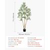 imageVEVOR Artificial Olive Tree 5 FT Tall Faux Plant Secure PE Material ampamp AntiTip Tilt Protection LowMaintenance Plant Lifelike Green Fake Potted Tree for Home Office Warehouse Decor Indoor OutdoorMultibranched Type