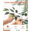 imageVEVOR Artificial Olive Tree 5 FT Tall Faux Plant Secure PE Material ampamp AntiTip Tilt Protection LowMaintenance Plant Lifelike Green Fake Potted Tree for Home Office Warehouse Decor Indoor OutdoorArtificial Ficus Tree