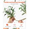 imageVEVOR Artificial Olive Tree 5 FT Tall Faux Plant Secure PE Material ampamp AntiTip Tilt Protection LowMaintenance Plant Lifelike Green Fake Potted Tree for Home Office Warehouse Decor Indoor OutdoorMultibranched Type