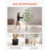 imageVEVOR Artificial Olive Tree 5 FT Tall Faux Plant Secure PE Material ampamp AntiTip Tilt Protection LowMaintenance Plant Lifelike Green Fake Potted Tree for Home Office Warehouse Decor Indoor OutdoorMultibranched Type