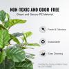 imageVEVOR Artificial Olive Tree 5 FT Tall Faux Plant Secure PE Material ampamp AntiTip Tilt Protection LowMaintenance Plant Lifelike Green Fake Potted Tree for Home Office Warehouse Decor Indoor OutdoorFiddle Leaf Fig Tree
