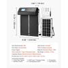 imageVEVOR Automatic Chicken Coop Door Auto Chicken Door Opener with Timer ampamp Light Sensor Aluminum Chicken Coops Door with Remote Control and LCD Screen 4 Modes Opening Battery or DC PoweredBlack