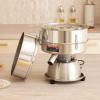 imageVEVOR Automatic Electric Vibrating Sieve Stainless Steel Sifter Shaker Machine with 1280 Mesh 45W Automatic Powder Sifter Machine Countertop Electric Sieve Shaker for Flour Powers Mungbean Rice3050 Mesh Sifter