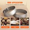 imageVEVOR Automatic Electric Vibrating Sieve Stainless Steel Sifter Shaker Machine with 1280 Mesh 45W Automatic Powder Sifter Machine Countertop Electric Sieve Shaker for Flour Powers Mungbean Rice12 Mesh