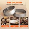 imageVEVOR Automatic Electric Vibrating Sieve Stainless Steel Sifter Shaker Machine with 1280 Mesh 45W Automatic Powder Sifter Machine Countertop Electric Sieve Shaker for Flour Powers Mungbean Rice80 Mesh