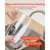 imageVEVOR Beverage Dispenser 21 Gallon Drink Dispenser for Parties Stainless Steel  Plastic Juice Dispensers with Spigot Ice Chamber Iced Tea Lemonade Juice Water Dispensers for Restaurants Hotels21Gal