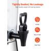 imageVEVOR Beverage Dispenser 21 Gallon Drink Dispenser for Parties Stainless Steel  Plastic Juice Dispensers with Spigot Ice Chamber Iced Tea Lemonade Juice Water Dispensers for Restaurants Hotels21Gal