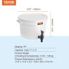 imageVEVOR Beverage Dispenser 5 Gallon 2 Drink Dispensers for Parties Plastic Juice Dispenser with Spigot and Lid Iced Tea Lemonade Juice Water Dispenser for Restaurants Hotels Parties 2 Pack3Gal 2Pack