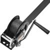 imageVEVOR Boat Winch1200 lbs Capacity Hand Boat Trailer Winch Heavy Duty Rope Crank with 23 ft Polyester Strap and TwoWay Ratchet Manual Operated Hand Crank Winch for Trailer Boat or ATV Towing1200 LBS