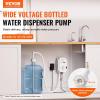 imageVEVOR Bottled Water Dispenser Pump System 5 Gallon Dispensing System Automatic Electric Water Dispenser Single Inlet Water Jug Pump Compatible Use with CoffeeTea Machine Refrigerator Ice MakerSolid
