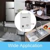 imageVEVOR Bottled Water Dispenser Pump System 5 Gallon Dispensing System Automatic Electric Water Dispenser Single Inlet Water Jug Pump Compatible Use with CoffeeTea Machine Refrigerator Ice MakerDouble