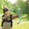 imageVEVOR Bow and Arrow Set for Kids 2 Pack LED Light Up Archery Set with 20 Suction Cup Arrows Indoor Outdoor Toy for Boys Girls Age 48 812 with Standing Target ampamp 2 Guns Ideal Gift for Kids1 Pack with Hanging Target