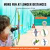 imageVEVOR Bow and Arrow Set for Kids 2 Pack LED Light Up Archery Set with 20 Suction Cup Arrows Indoor Outdoor Toy for Boys Girls Age 48 812 with Standing Target ampamp 2 Guns Ideal Gift for Kids2 Pack with Standing Target