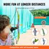 imageVEVOR Bow and Arrow Set for Kids 2 Pack LED Light Up Archery Set with 20 Suction Cup Arrows Indoor Outdoor Toy for Boys Girls Age 48 812 with Standing Target ampamp 2 Guns Ideal Gift for Kids2 Pack with Hanging Target