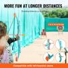 imageVEVOR Bow and Arrow Set for Kids 2 Pack LED Light Up Archery Set with 20 Suction Cup Arrows Indoor Outdoor Toy for Boys Girls Age 48 812 with Standing Target ampamp 2 Guns Ideal Gift for Kids1 Pack with Standing Target