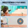 imageVEVOR Bow and Arrow Set for Kids 2 Pack LED Light Up Archery Set with 20 Suction Cup Arrows Indoor Outdoor Toy for Boys Girls Age 48 812 with Standing Target ampamp 2 Guns Ideal Gift for Kids1 Pack with Standing Target