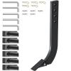 imageVEVOR Box Blade Shank 18 Scarifier Shank 4 Holes Box Scraper Shank Ripper Shank with Removable Tapered Teeth and Pins Adjustable Shanks Assembly for Replacement Digging Plowing 6PCS18 5PCS