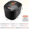 imageVEVOR Bread Maker Dough Machine 15 Menus in 1 NonStick Ceramic Pan Automatic Breadmaker with NonGluten Setting Whole Wheat Bread Making Digital Programmable 3 Loaf Sizes 3 Crust Colors WhiteBlack