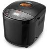 imageVEVOR Bread Maker Dough Machine 15 Menus in 1 NonStick Ceramic Pan Automatic Breadmaker with NonGluten Setting Whole Wheat Bread Making Digital Programmable 3 Loaf Sizes 3 Crust Colors WhiteBlack