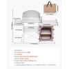 imageVEVOR Camping Kitchen Table Outdoor Camp Cooking Table Aluminum Portable Cook Station with 3 Storage Cupboard Carrying Bag Detachable Windscreen Quick Setup for BBQ Party Picnic RV Travel BlackBrown11 Cupboard