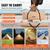 imageVEVOR Canvas Tent Bell Yurt 4 Seasons for Camping with Stove Jack Breathable Holds up to 4 People Family Camping Outdoor Hunting Party7m2297ft