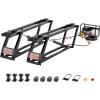 imageVEVOR Car Lift 7000 lbs Capacity Car Lifts for Home Garage 3Level Adjustable with 294quot Lift Height ampamp Remote Control Auto Lock Portable Car Lift with 4 Rubber Pads ampamp 4 Lifting Columns