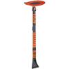 imageVEVOR Car Snow Brush 3in1 Snow Remover for Car Windshield  with 180 Pivoting Brush Head Squeegee ampamp Ice Scraper 343quot421quot Extendable Aluminum Handle and Foam Grip for Cars Truck SUV RV