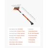 imageVEVOR Car Snow Brush 3in1 Snow Remover for Car Windshield  with 180 Pivoting Brush Head Squeegee ampamp Ice Scraper 343quot421quot Extendable Aluminum Handle and Foam Grip for Cars Truck SUV RV
