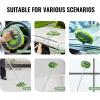 imageVEVOR Car Wash Brush 667Inch Extendable Car Washing Brush with Long Handle 12quot ScratchFree Soft PVC Bristle Head FlowThru Car Cleaning Mop Kit with Water Hose Attachment for Car RV BoatSoft Chenille Fiber head