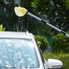 imageVEVOR Car Wash Brush 667Inch Extendable Car Washing Brush with Long Handle 12quot ScratchFree Soft PVC Bristle Head FlowThru Car Cleaning Mop Kit with Water Hose Attachment for Car RV BoatSoft PVC Bristle head
