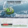 imageVEVOR Car Wash Brush 667Inch Extendable Car Washing Brush with Long Handle 12quot ScratchFree Soft PVC Bristle Head FlowThru Car Cleaning Mop Kit with Water Hose Attachment for Car RV BoatSoft Chenille Fiber head