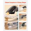 imageVEVOR Carpet Cleaner Machine 5072 oz Clean Water Tank ampamp 2705 oz Dirty Water Tank Portable Upholstery Shampooer 115Kpa Handheld Furniture Extractor Spot and Stain Deep Cleaner for Rug Couch Car