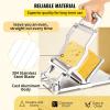 imageVEVOR Cheese SlicerButter Cutter with Wire 1 cm ampamp 2 cm Cheeser Butter Cutting Blade Replaceable Cheese Slicer Wire Cheese Cutter with 304 Stainless Steel Wire Kitchen Cooking Baking ToolNormal