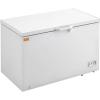 imageVEVOR Chest Freezer 128 Cuft  345 L Large Deep Freezer ampamp 4 Removable Baskets Freestanding Top Open Door Commercial Chest Freezers with Locking Lid 7Level Adjustable Temp LED Lighting 6 WheelsWhite