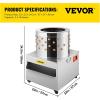 imageVEVOR Chicken Plucker Machine 20inch Stainless Steel Drum Feather Plucker Defeathering Equipment with 108 Soft Rubber Plucking Fingers Simple Debris Collection for Chicken Poultry Plucking1500W 275Rmin 20Inch