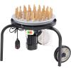 imageVEVOR Chicken Plucker Machine 20inch Stainless Steel Drum Feather Plucker Defeathering Equipment with 108 Soft Rubber Plucking Fingers Simple Debris Collection for Chicken Poultry Plucking550W 280Rmin 20Inch