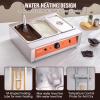 imageVEVOR Chocolate Tempering Machine 265 Lbs 3 Tanks Chocolate Melting Pot TEMP Control 86185 1500W Stainless Steel Electric Commercial Food Warmer For ChocolateMilkCream Melting and Heating265 Lbs