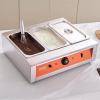 imageVEVOR Chocolate Tempering Machine 265 Lbs 3 Tanks Chocolate Melting Pot TEMP Control 86185 1500W Stainless Steel Electric Commercial Food Warmer For ChocolateMilkCream Melting and Heating265 Lbs