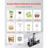 imageVEVOR Cocktail Shaker Set 13Piece Stainless Steel Bar Tools with Bamboo Stand Boston Bartender Kit  Mixer Spoon Muddler Jigger Strainer Liquor Pourers Ice Scoop Lemon Zester GunmetalBlacksilver